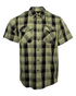 FULL METAL JACKET BAMBOO SHORT SLEEVE BUTTON UP - MENS